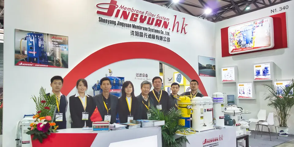Equipo técnico y comercial de Jingyuan Membrane Systems