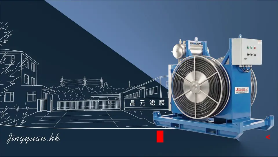 Sistema de cambio de aceite del multiplicador de aerogenerador JY-F35 — equipo de filtración industrial Jingyuan